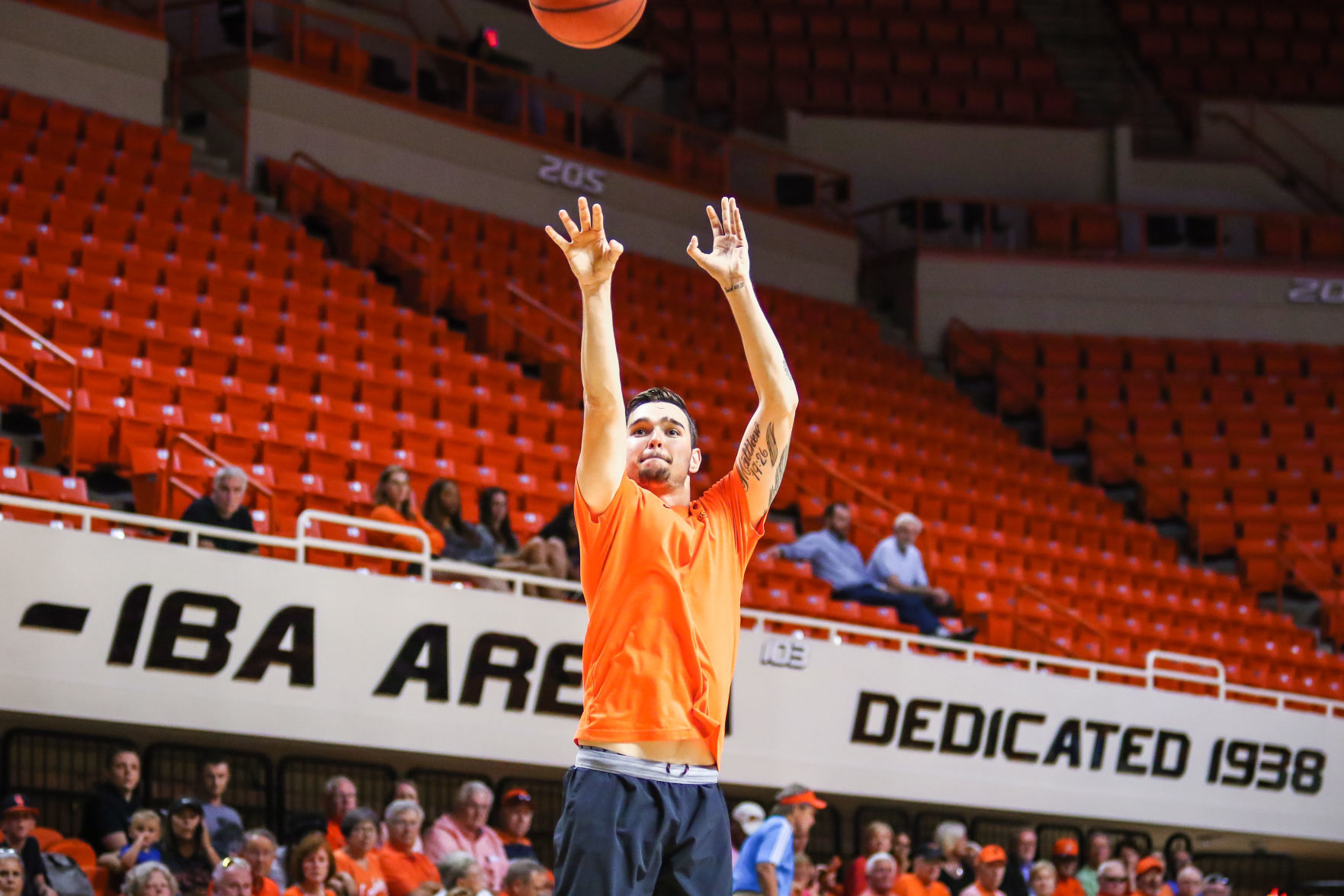 Oklahoma State's open basketball practice